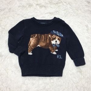 polo dog sweater